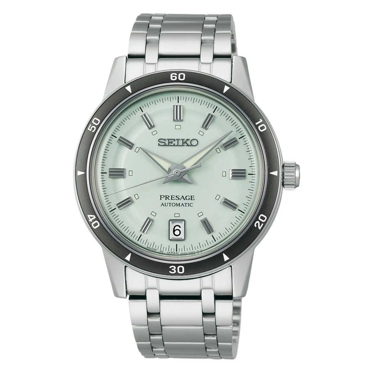 Seiko SRPL71J1 SRPL71 Presage Vintage Style 60's Green Dial