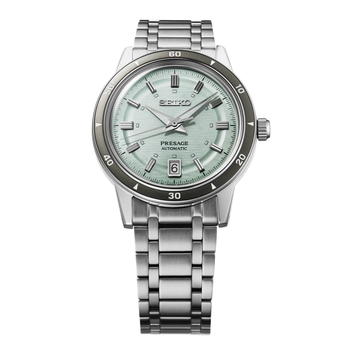 Seiko SRPL71J1 SRPL71 Presage Vintage Style 60's Green Dial