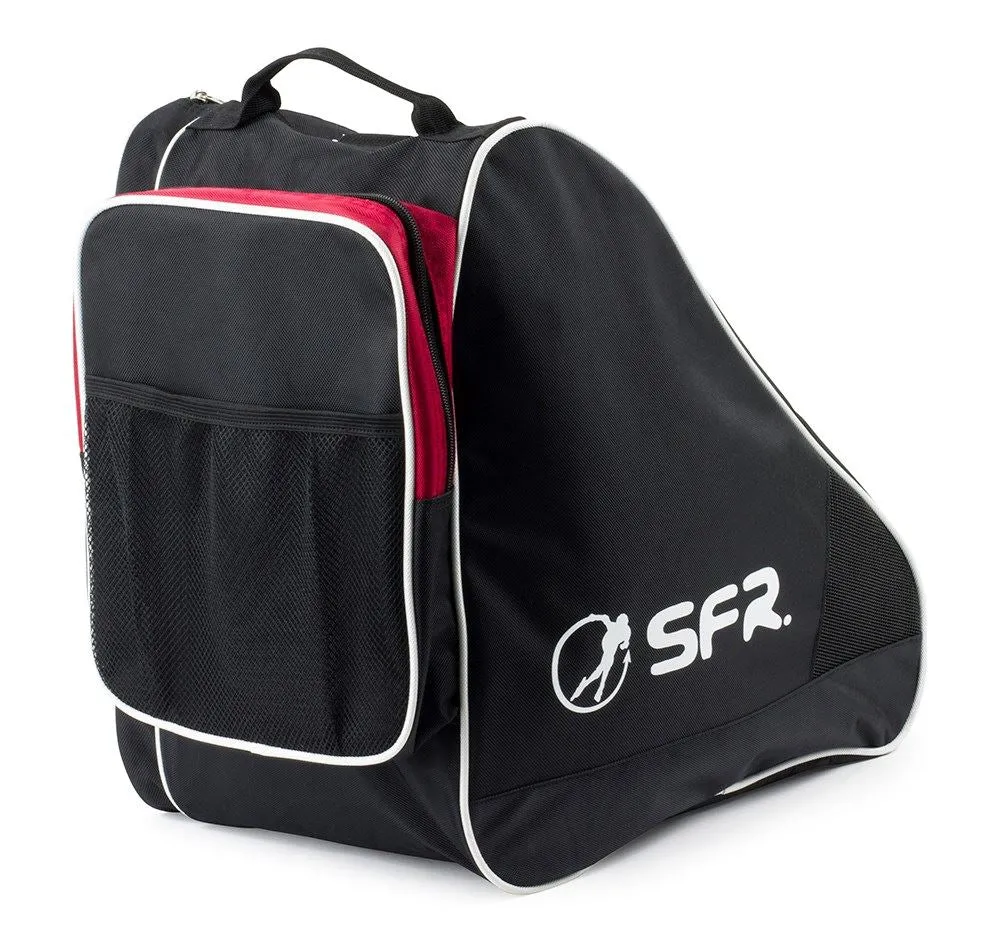 SFR Large Ice & Skate Bag II - Black / Red
