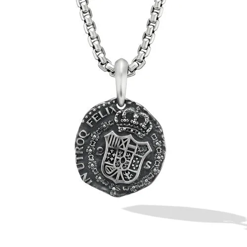 Shipwreck Coin Amulet in Sterling Silver