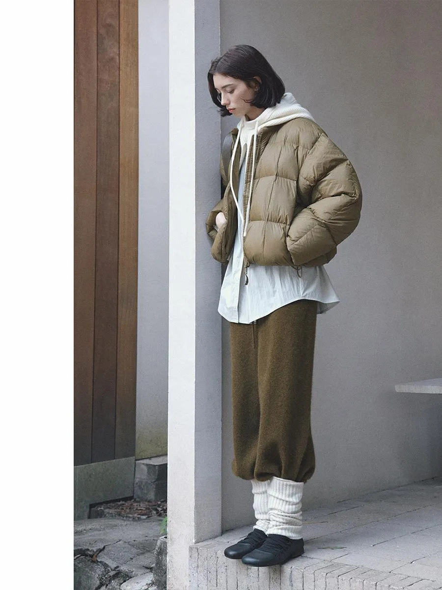 Short Light Puffer Jacket