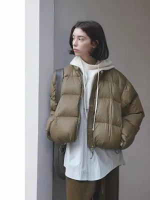 Short Light Puffer Jacket