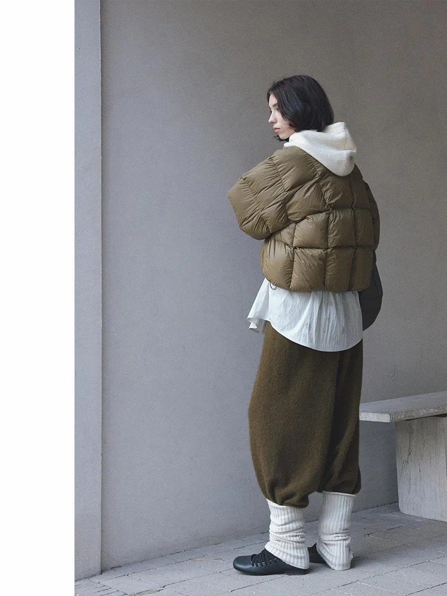 Short Light Puffer Jacket