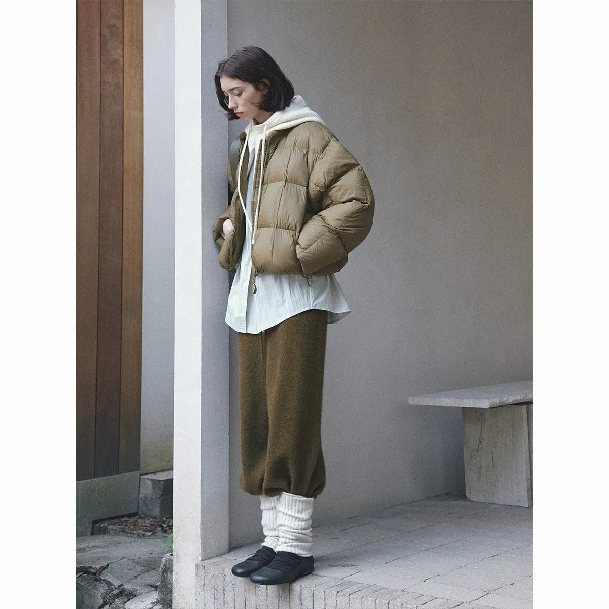 Short Light Puffer Jacket
