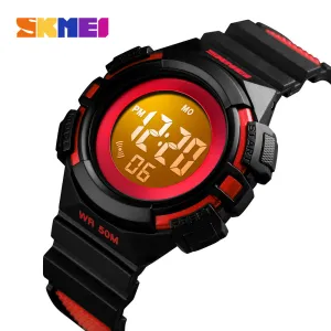 SKMEI Kids Watches Boys montre enfant Sport Watch Girls Alarm Waterproof Stopwatch LED Kids Digital Watch Children Watch 2019