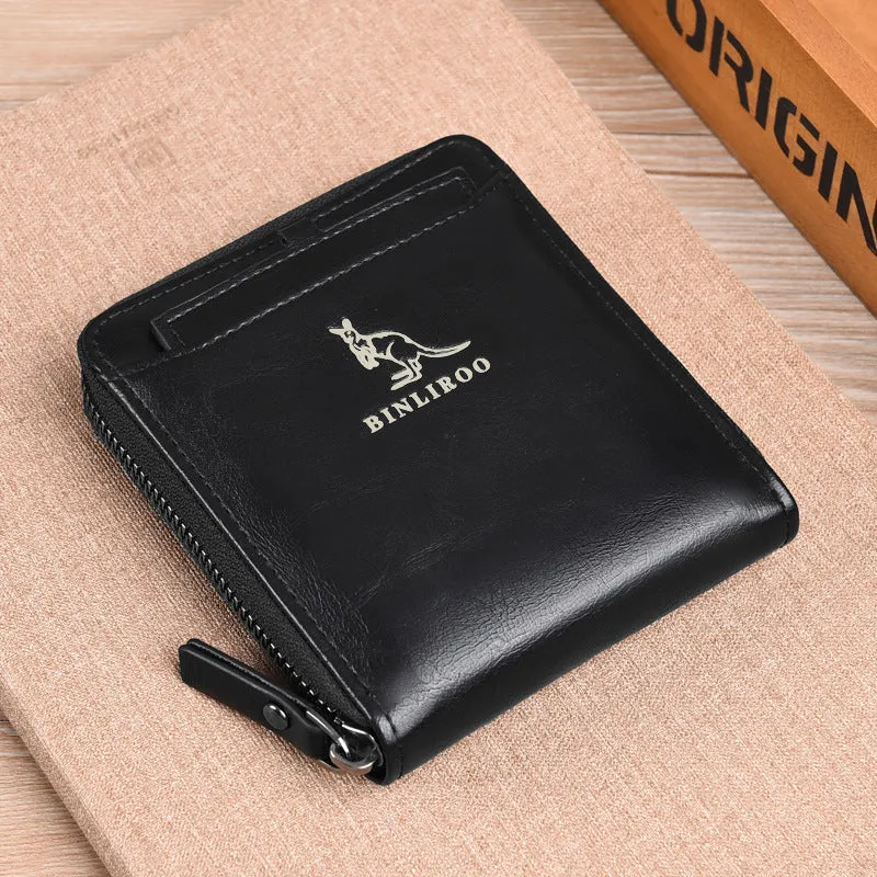 Slouchy Attractive Popular Trendy Kangaroo Swiping Coin Purses