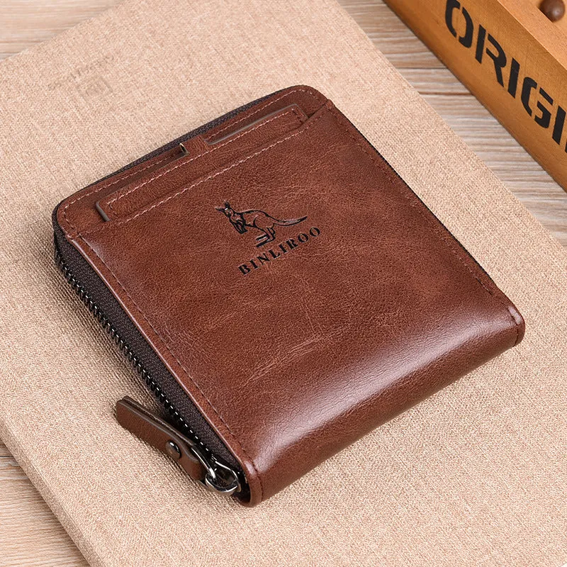 Slouchy Attractive Popular Trendy Kangaroo Swiping Coin Purses