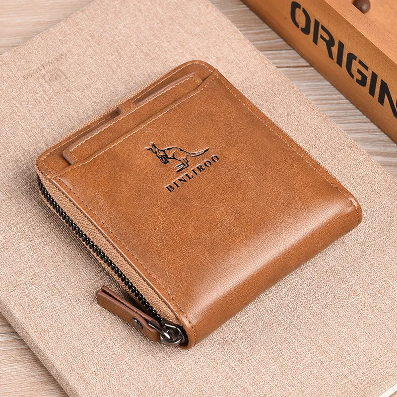 Slouchy Attractive Popular Trendy Kangaroo Swiping Coin Purses