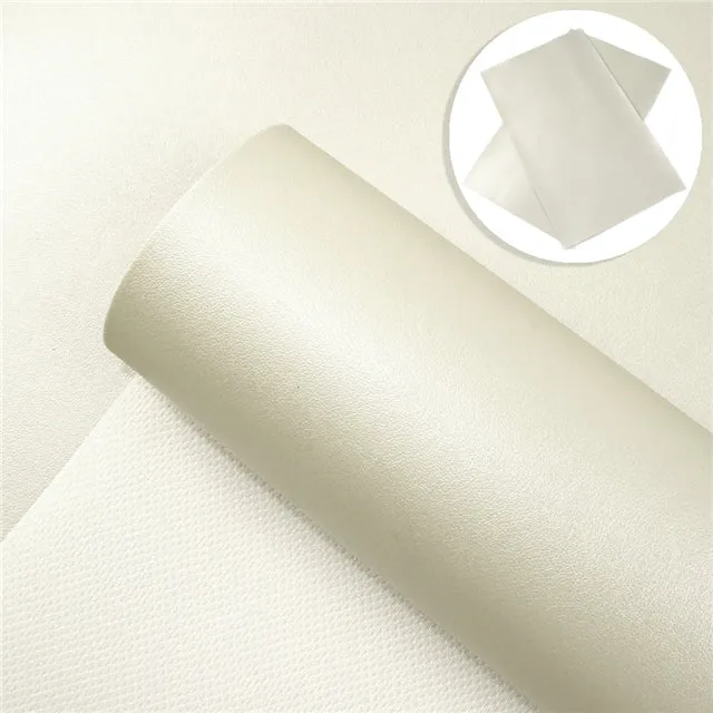 Smooth Fine Grain Faux Leather Collection ~ Includes Pearl Colours ~ 0.56mm - 0.78mm