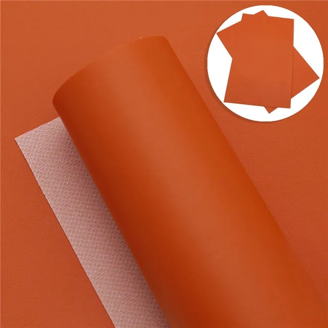 Smooth Fine Grain Faux Leather Collection ~ Includes Pearl Colours ~ 0.56mm - 0.78mm