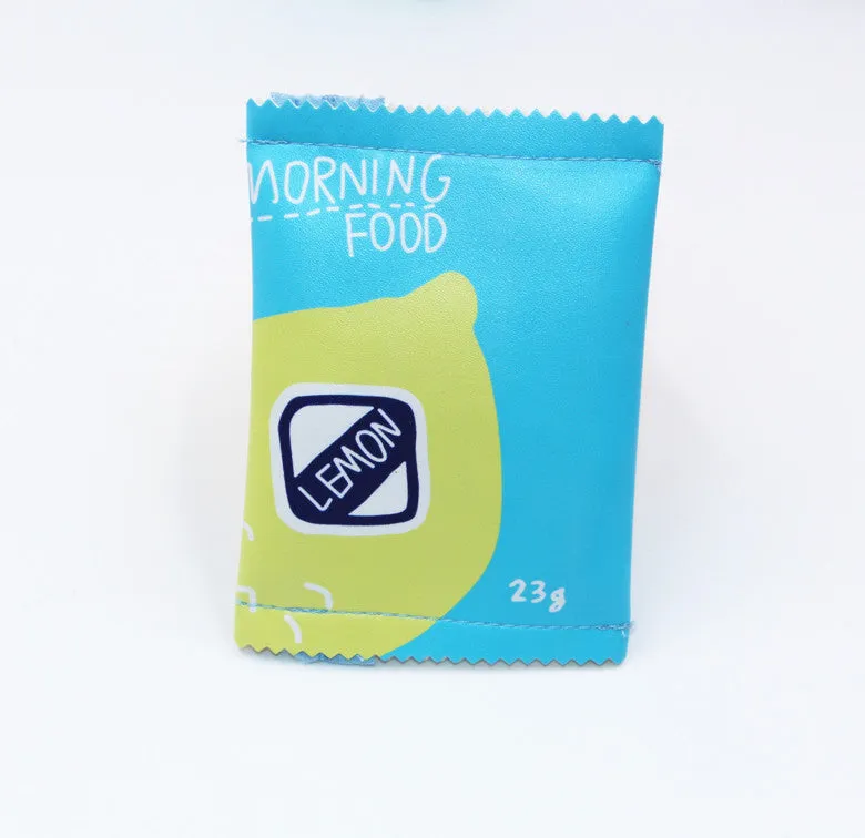 Snack Simulation Fun Biscuit Clutch Mini Coin Purses