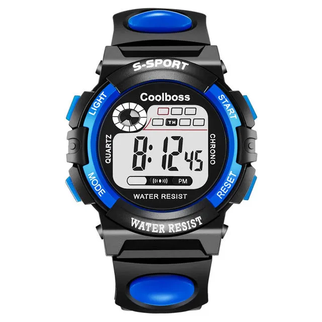 Sport Student Children Watch Kids Watches Boys Girls Clock Child LED Digital Wristwatch Electronic Wrist Watch for Boy Girl Gift