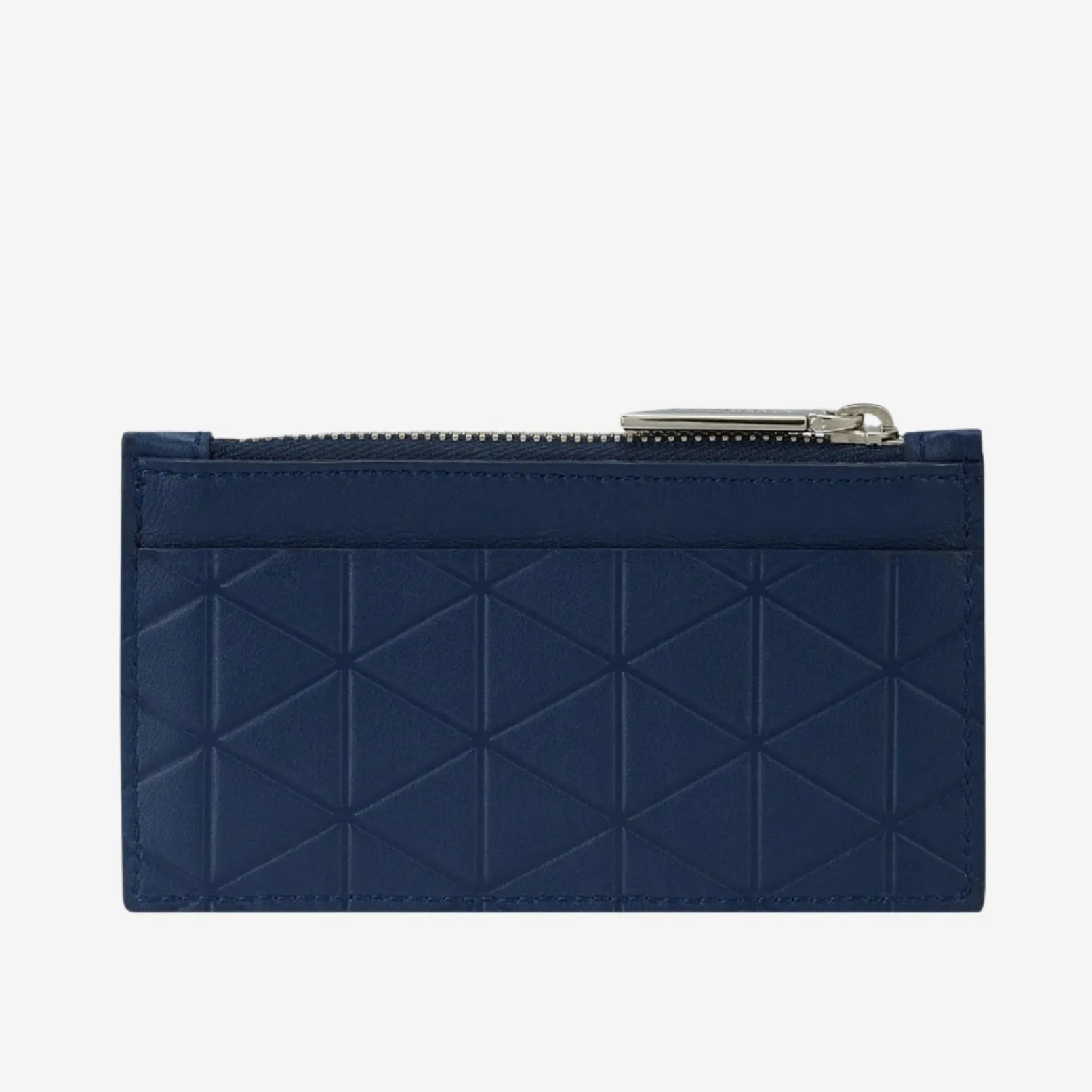 S.T. Dupont Firehead Blue Leather Coin Purse 161613