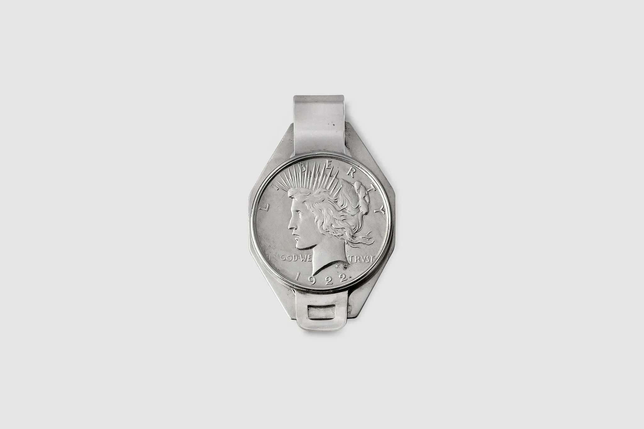 Sterling Silver Dollar Money Clip