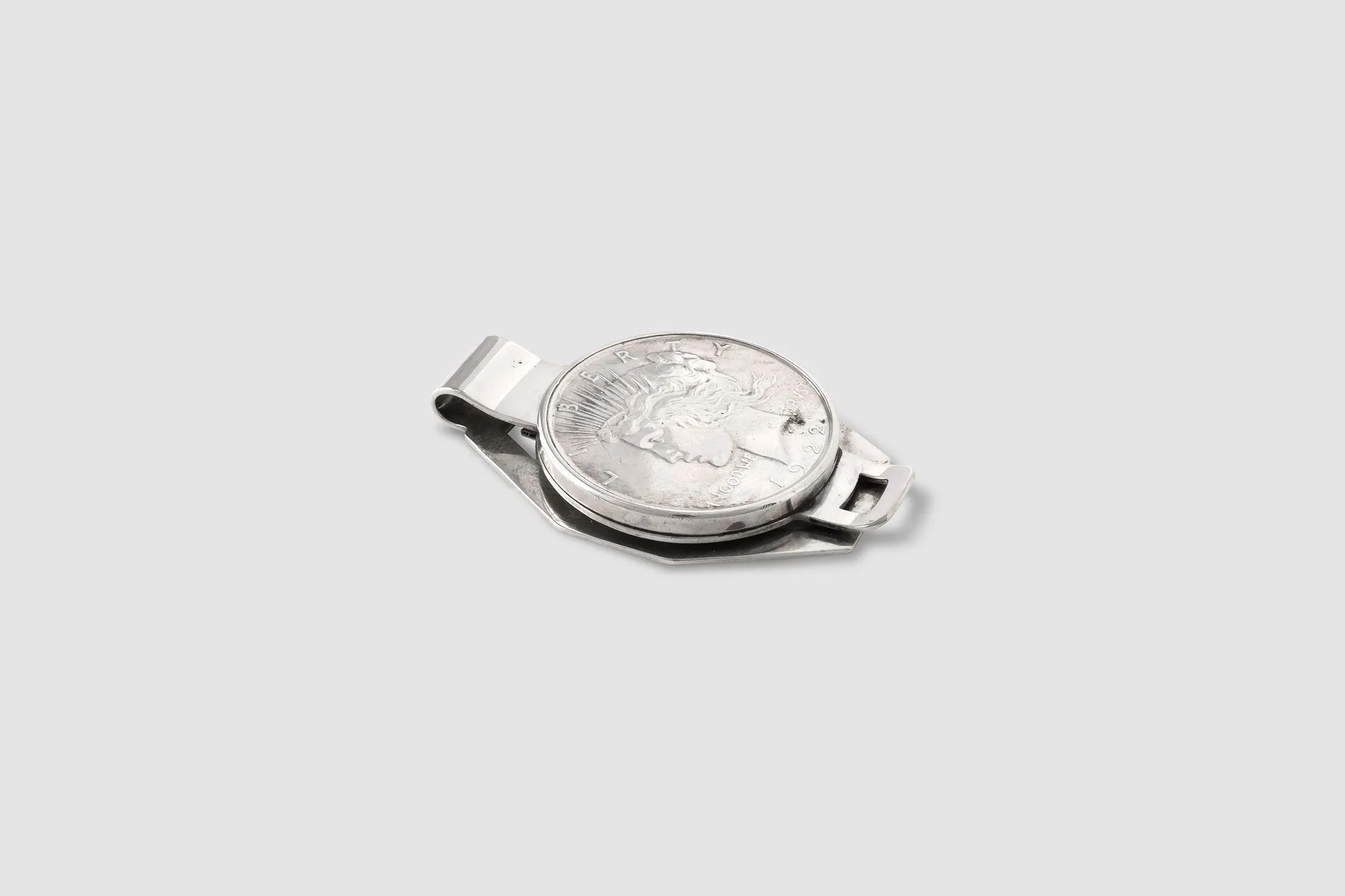 Sterling Silver Dollar Money Clip