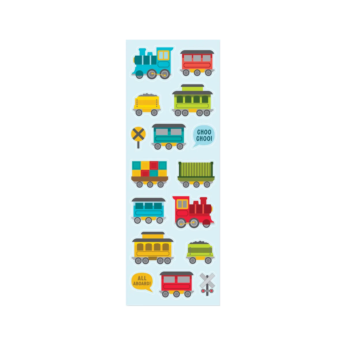 Stickiville All Aboard! Stickers