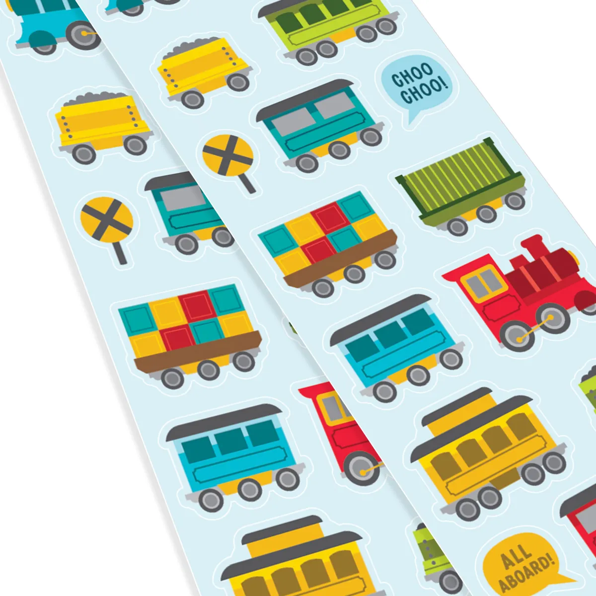 Stickiville All Aboard! Stickers