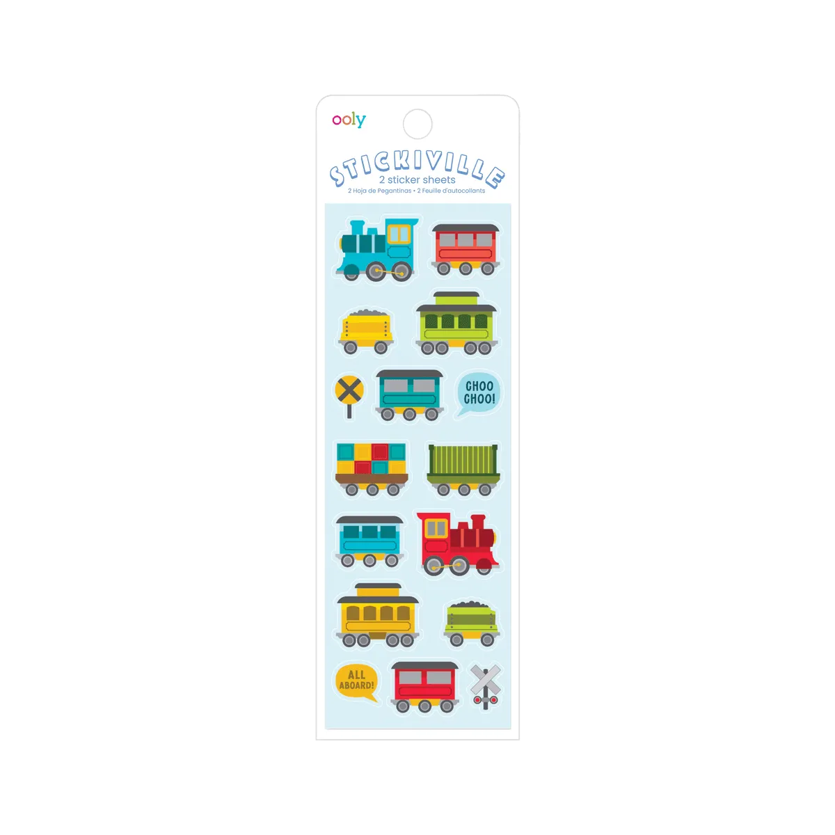 Stickiville All Aboard! Stickers