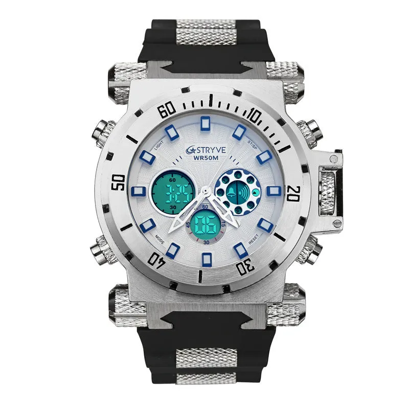 STRYVE multi-function waterproof sports men's watch