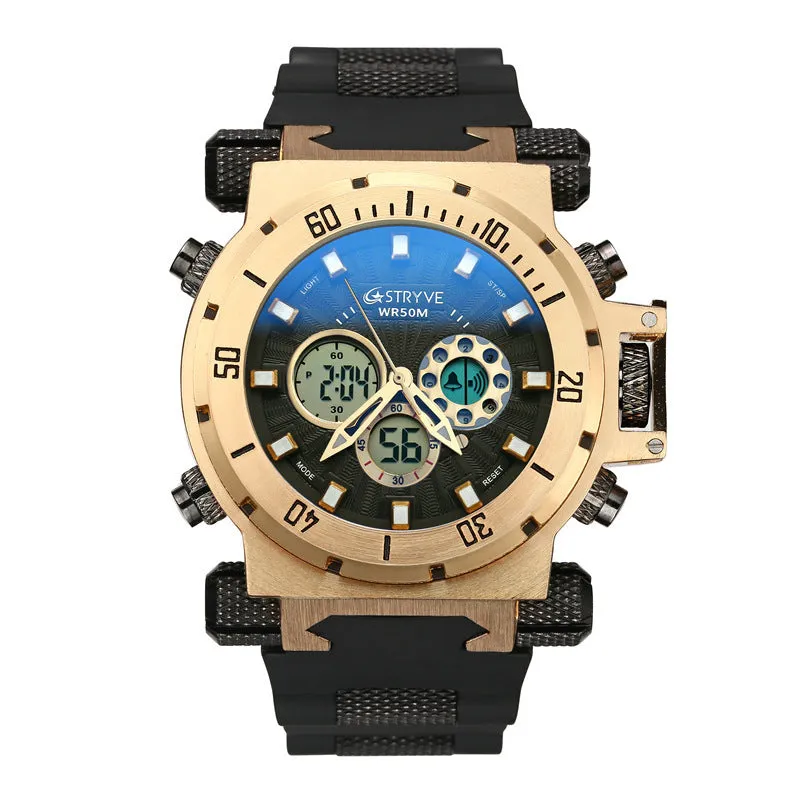 STRYVE multi-function waterproof sports men's watch