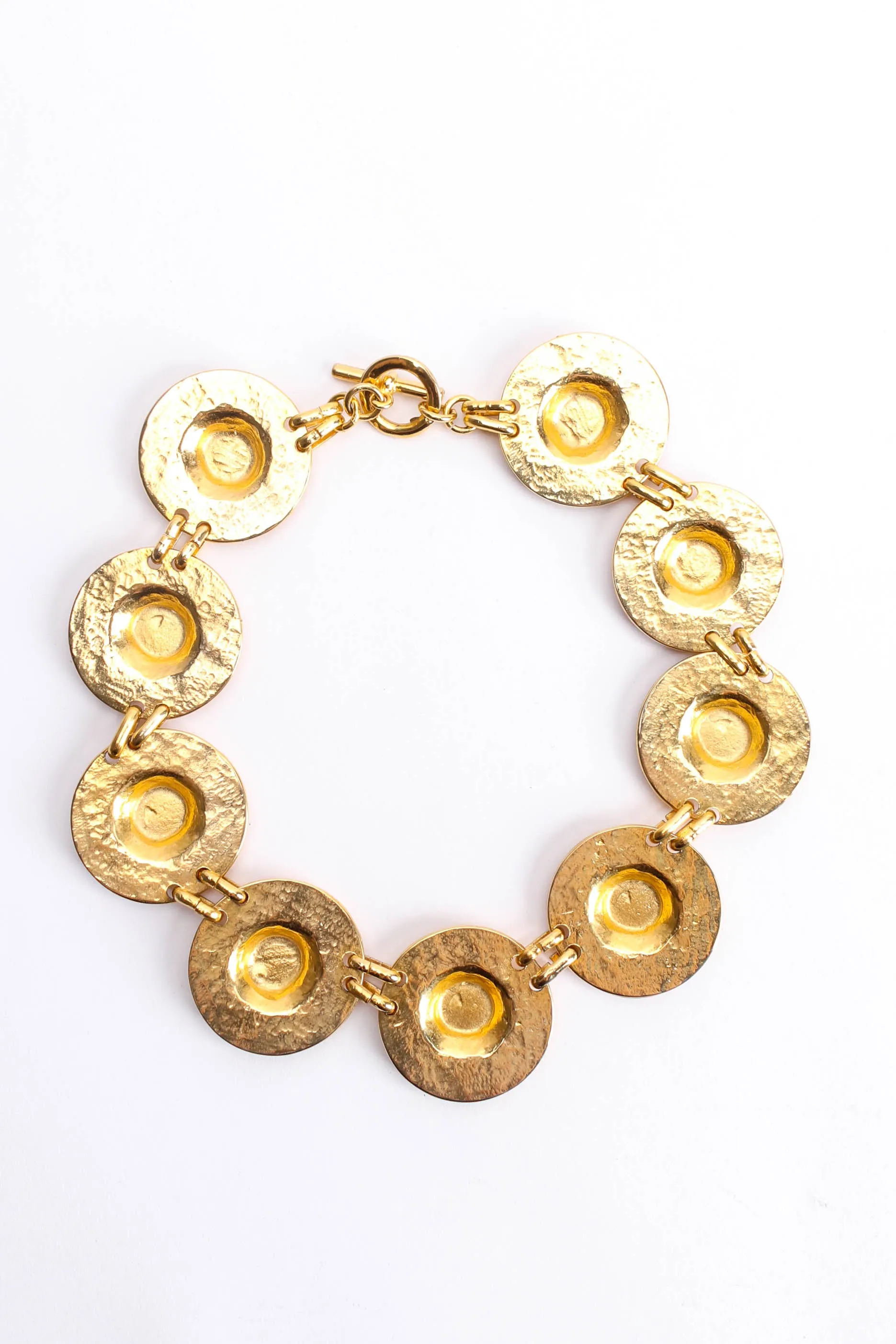 Sundial Faces Charm Necklace