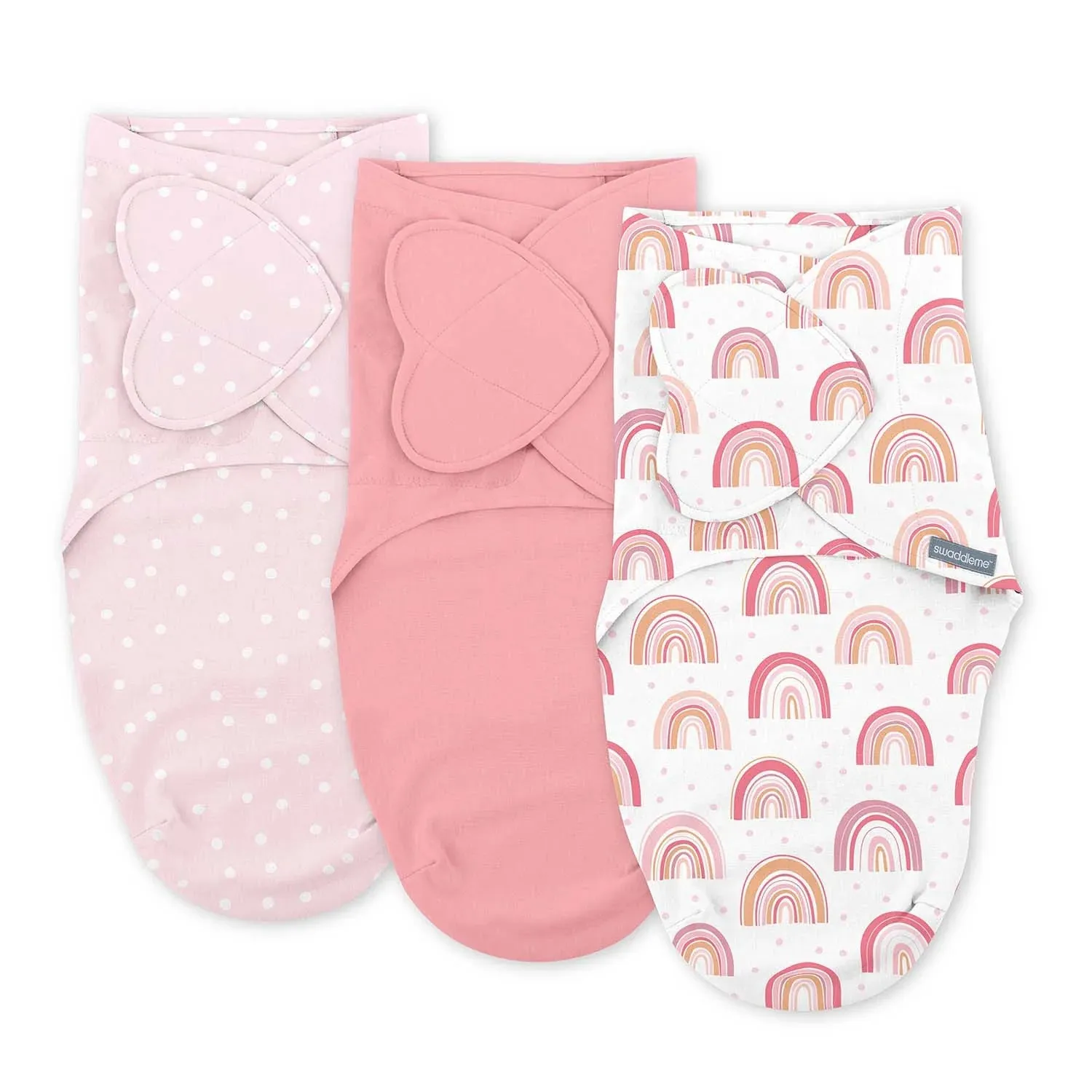 SwaddleMe by Ingenuity 3PK Monogram Collection