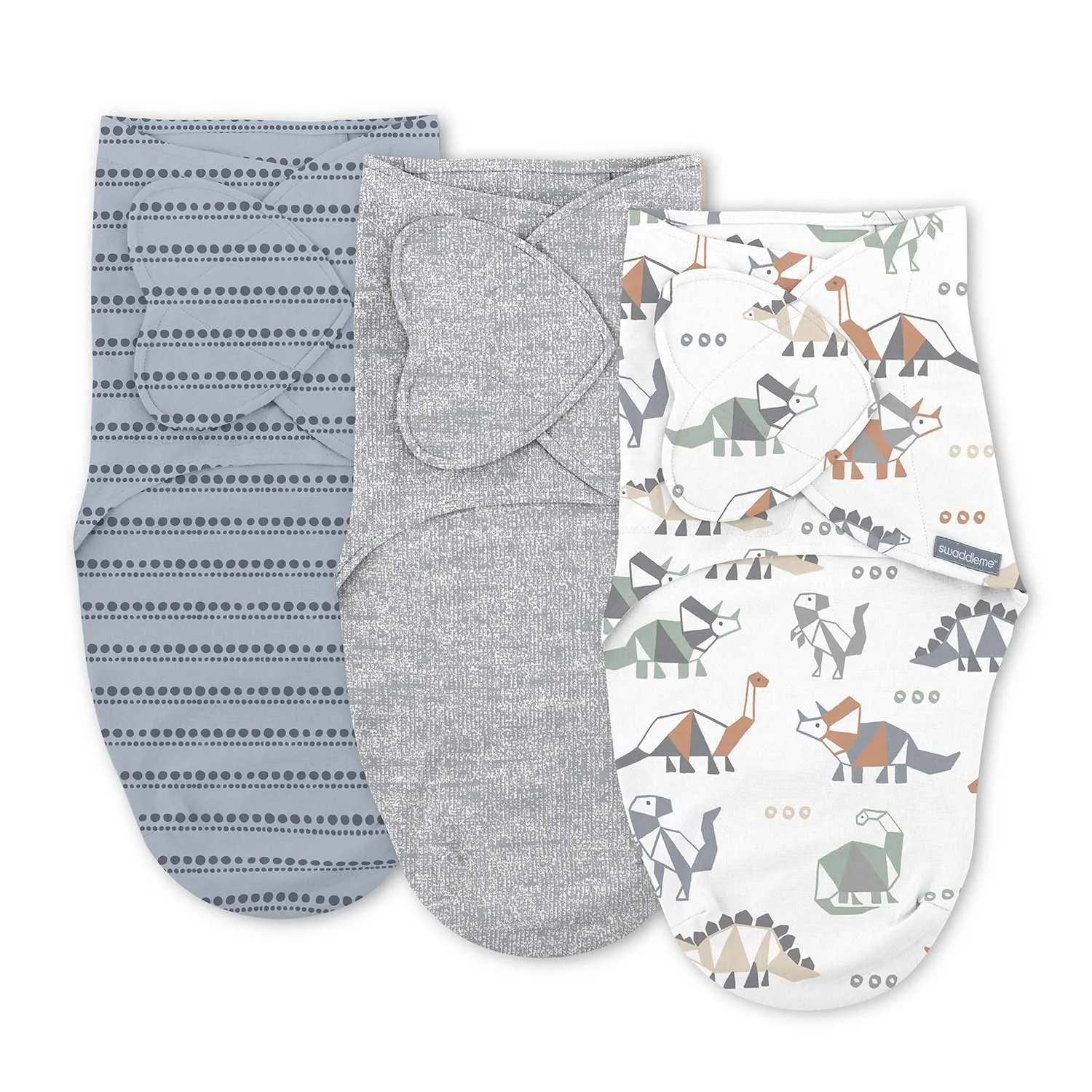 SwaddleMe by Ingenuity 3PK Monogram Collection