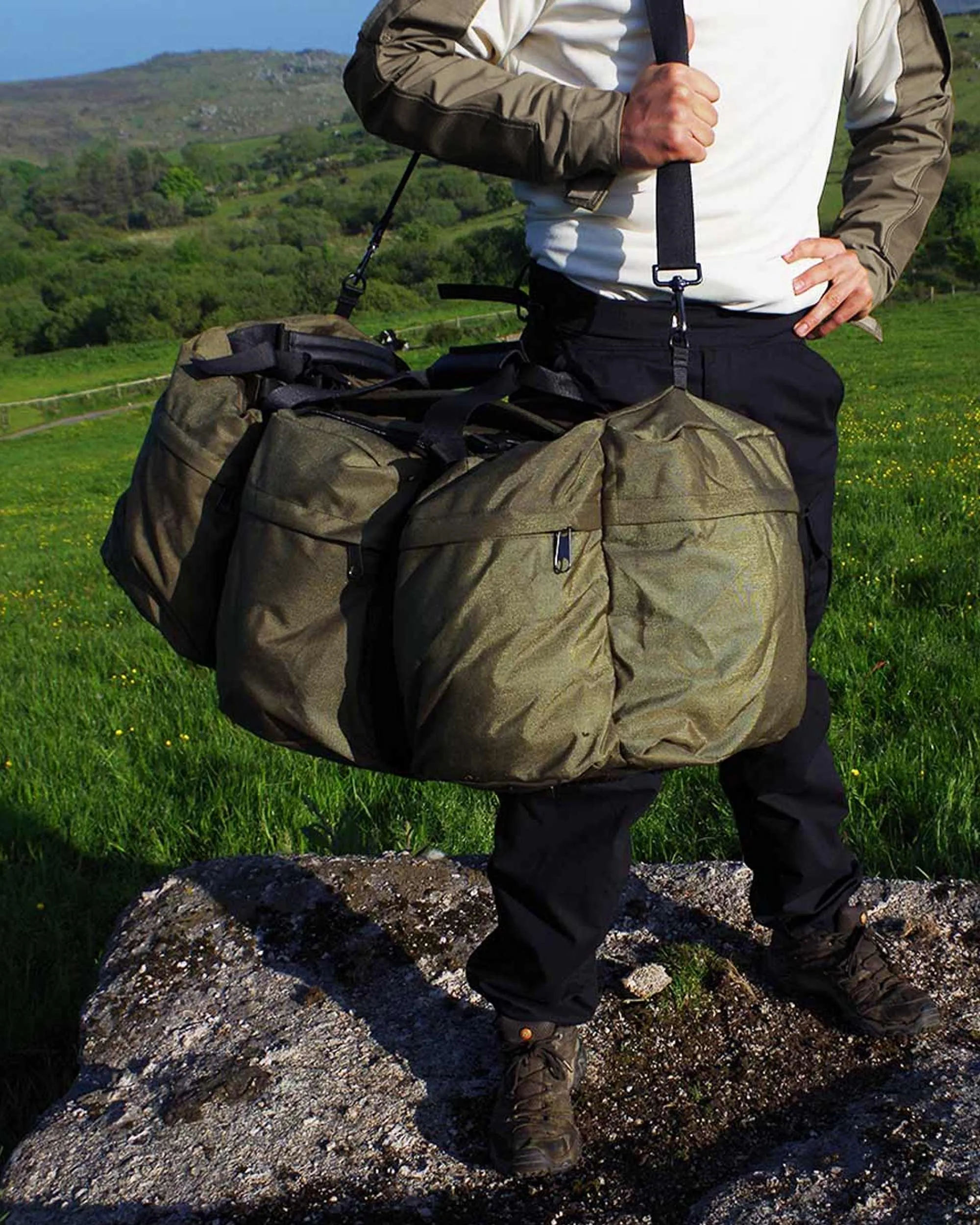 T112 80L Loadout Bag - Olive Green