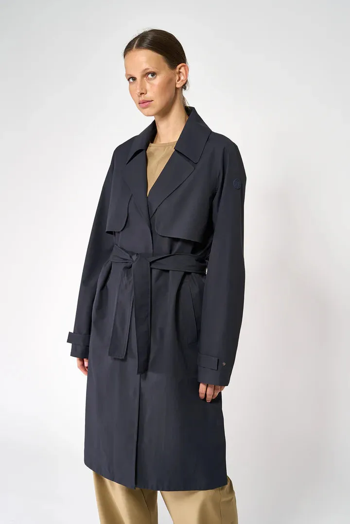 Tage Trenchcoat - Dark Navy
