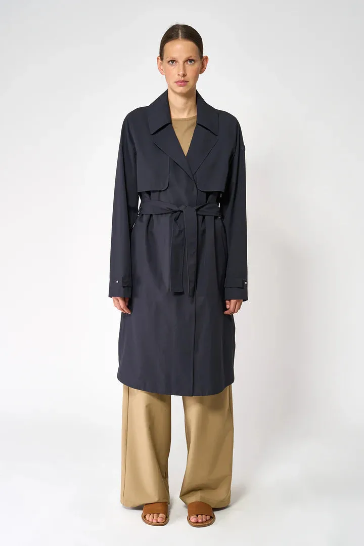 Tage Trenchcoat - Dark Navy
