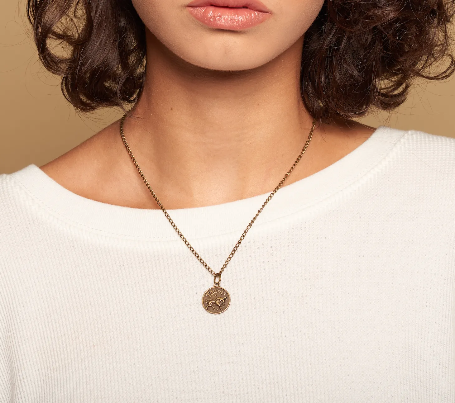 Taurus vintage necklace
