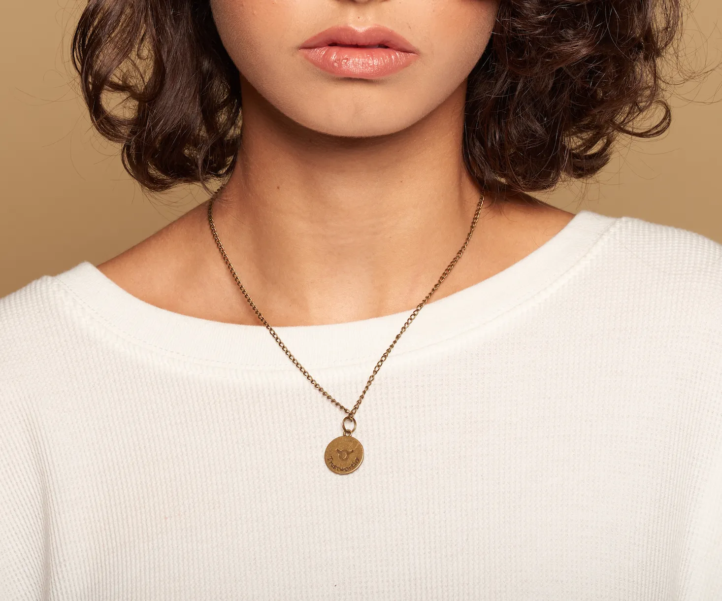 Taurus vintage necklace