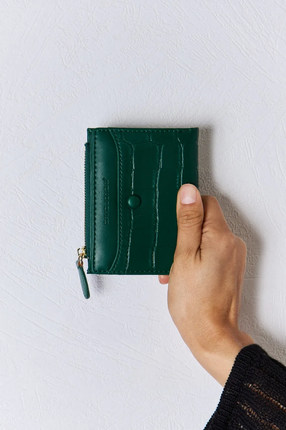 Textured Chic Mini Wallet