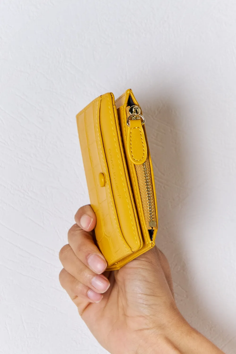 Textured Chic Mini Wallet