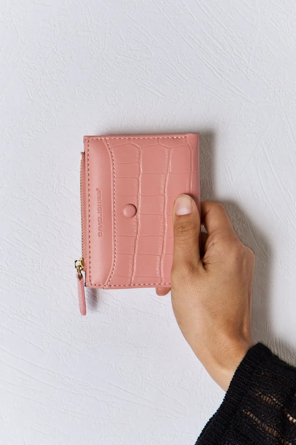 Textured Chic Mini Wallet