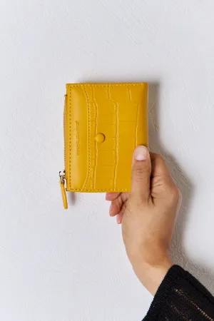 Textured Chic Mini Wallet
