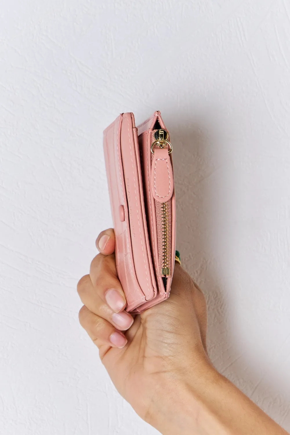 Textured Chic Mini Wallet