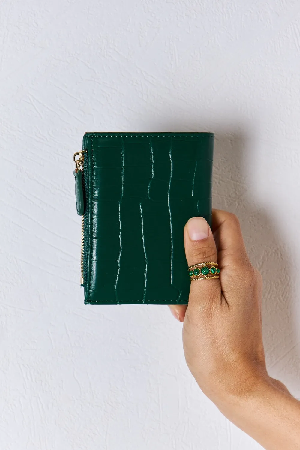 Textured Chic Mini Wallet