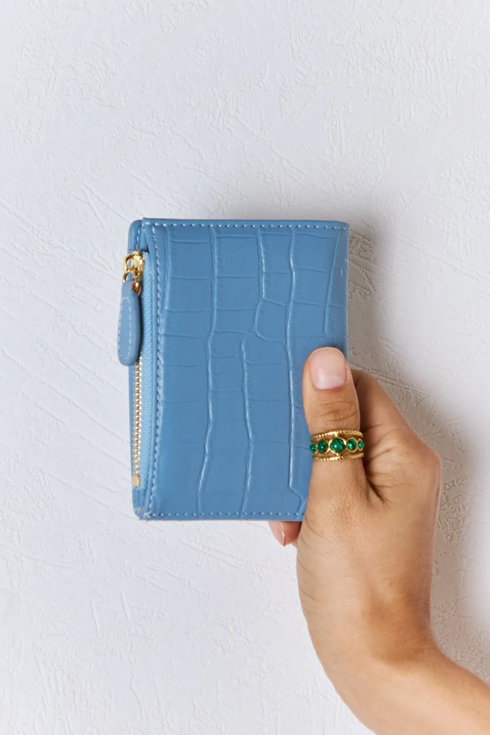 Textured Chic Mini Wallet