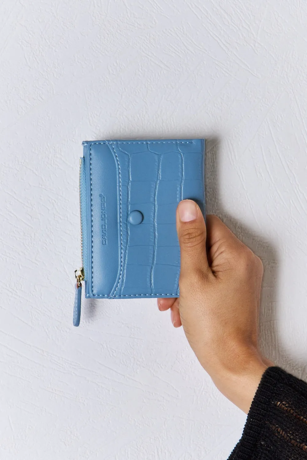 Textured Chic Mini Wallet
