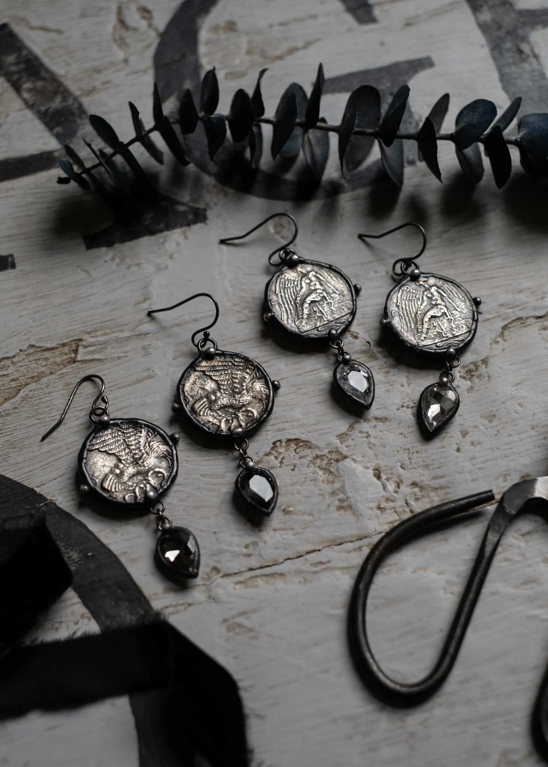 The Angel and the Dragon Earrings