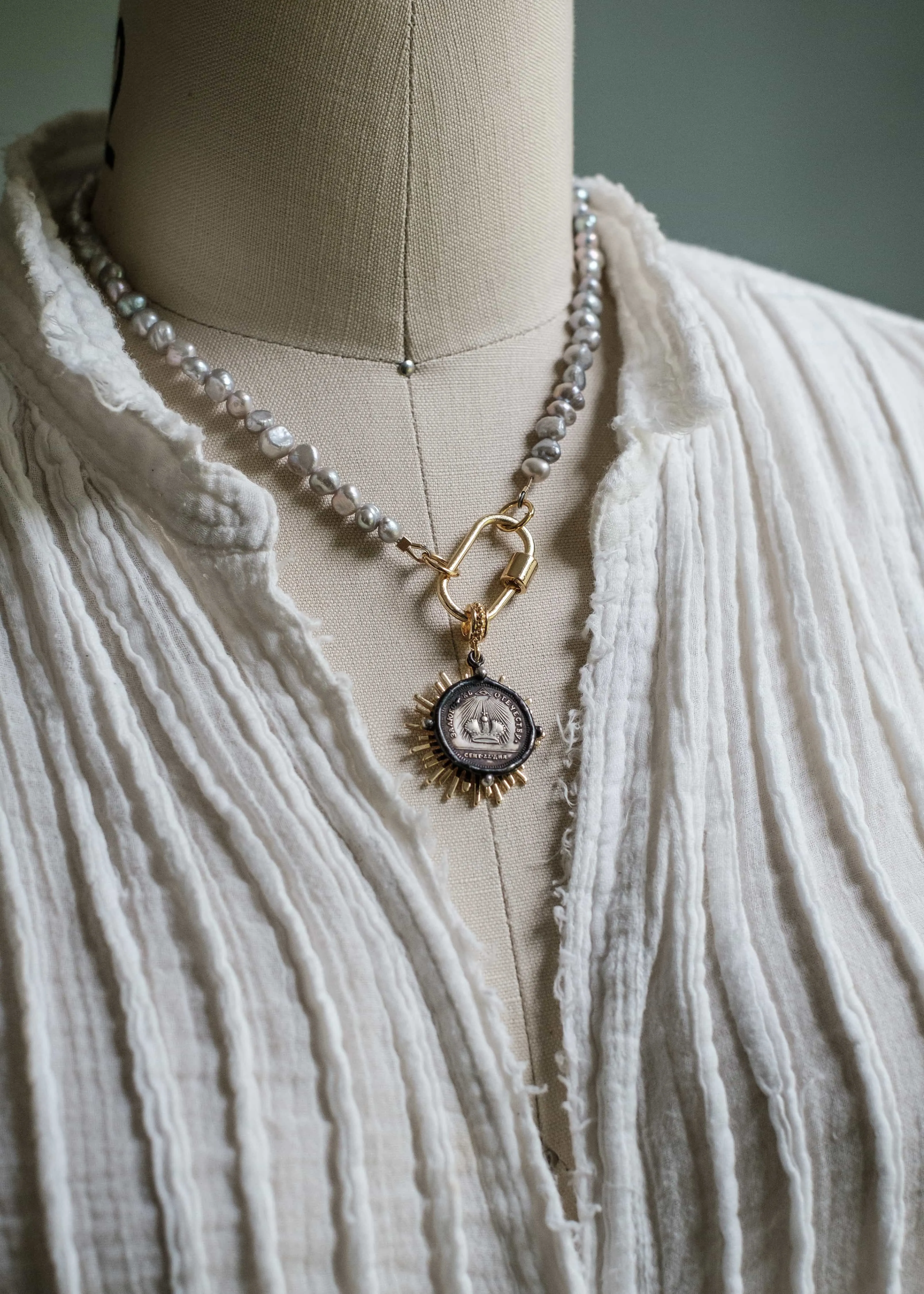 The Crown Coin Necklace