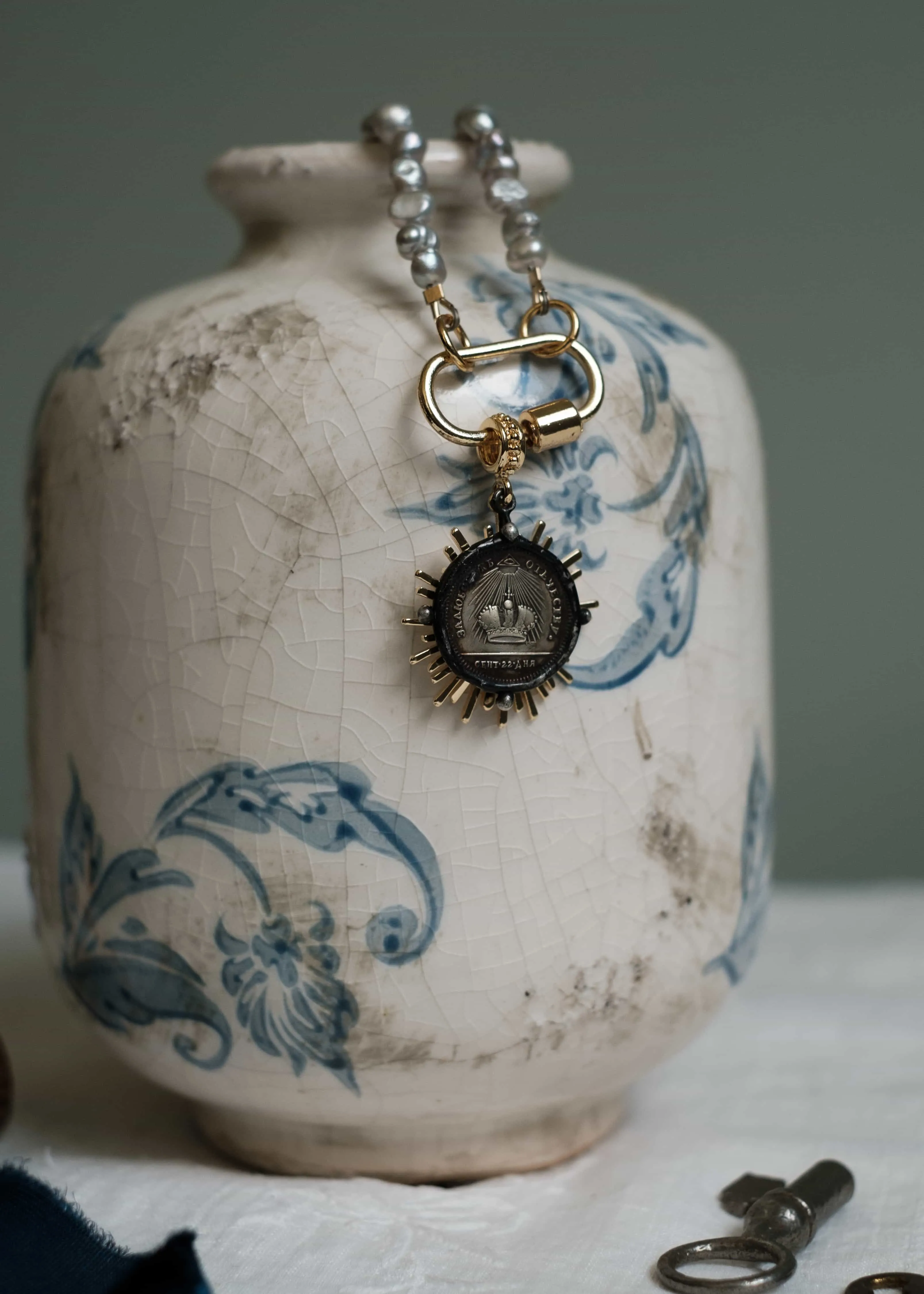 The Crown Coin Necklace