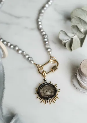 The Crown Coin Necklace