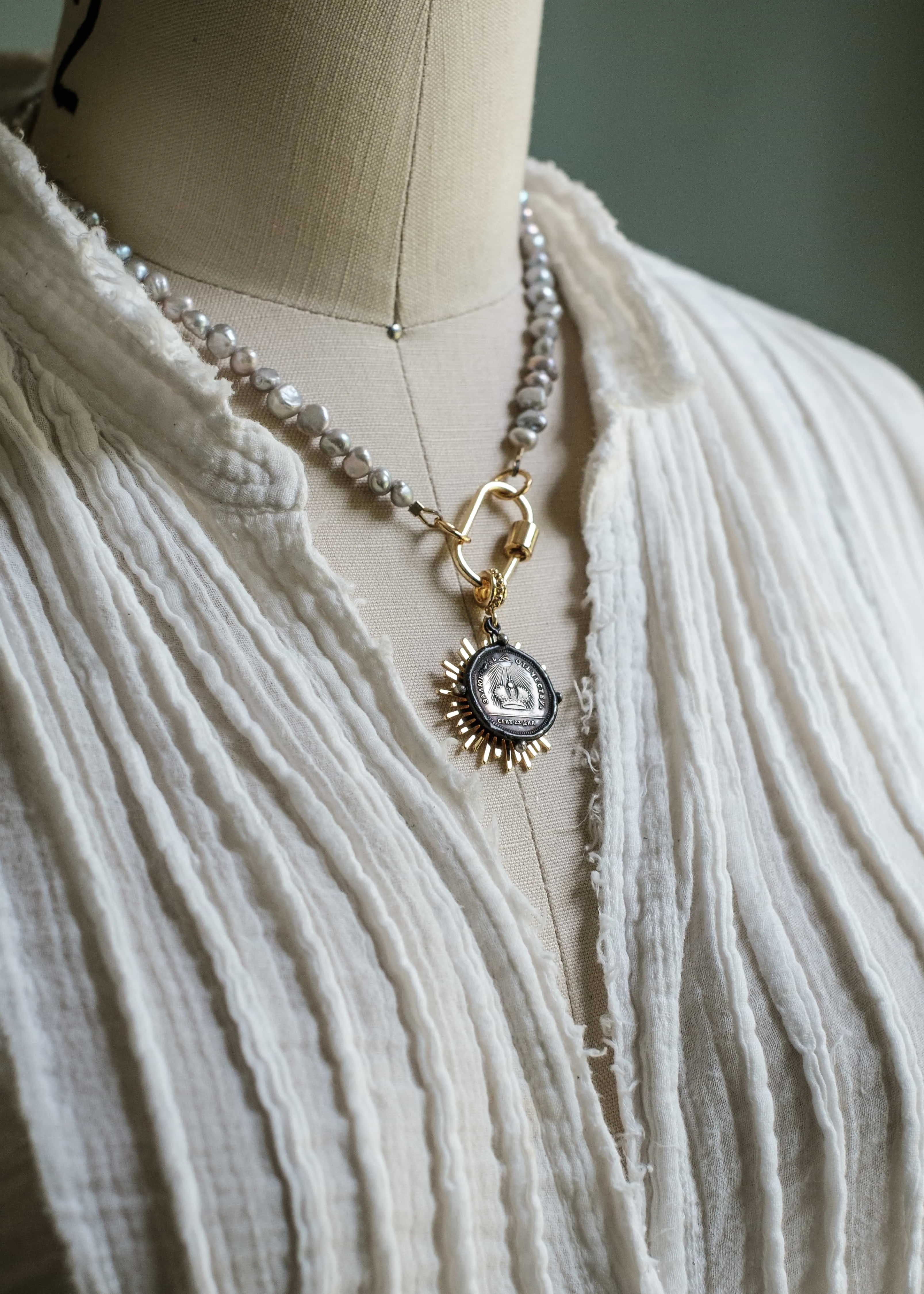 The Crown Coin Necklace
