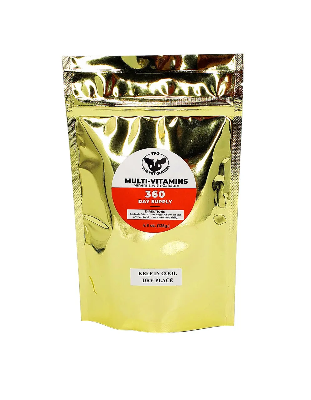 The Pet Glider (TPG) Multi-Vitamin Supplement for Sugar Gliders