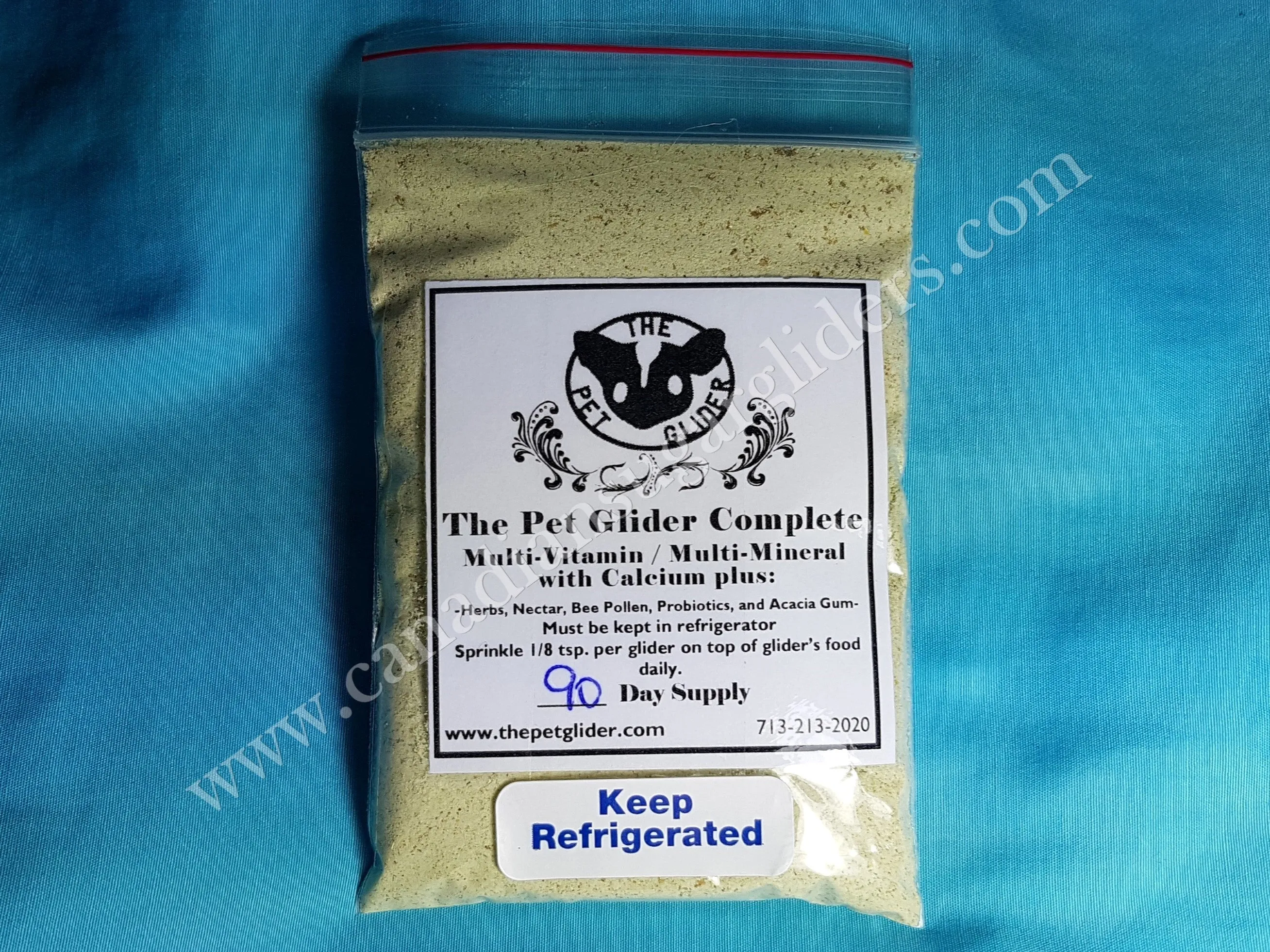 The Pet Glider (TPG) Multi-Vitamin Supplement for Sugar Gliders