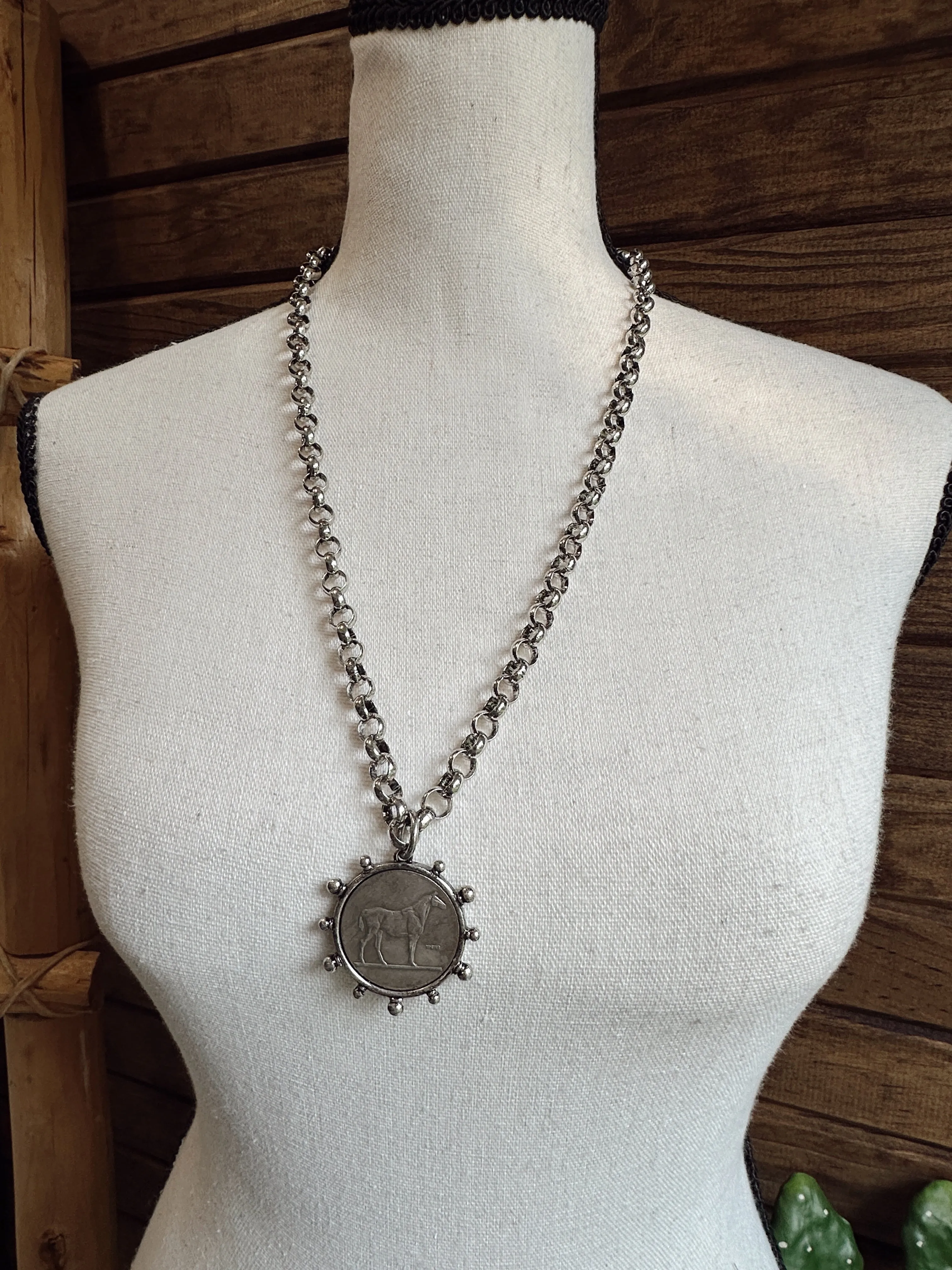 The Pony Necklace - 2 Options