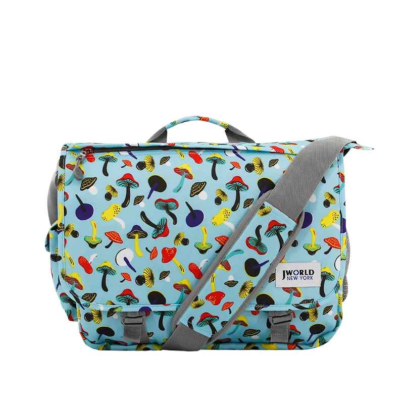 Thomas Laptop Messenger Bag in Skyshroom - Final Sale