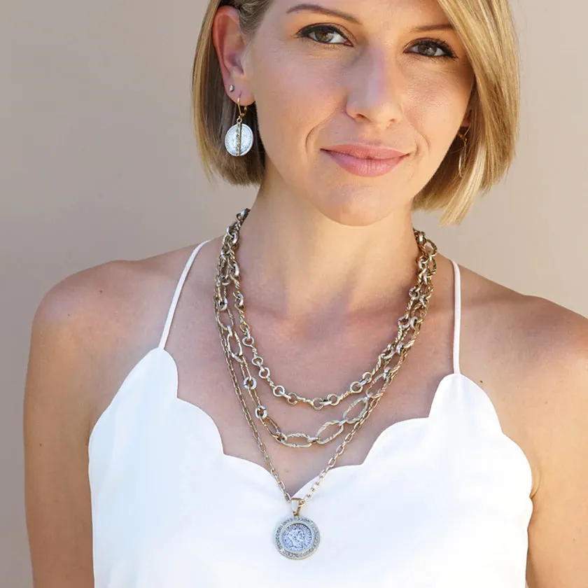 Three Tier Chain Maximianus Necklace